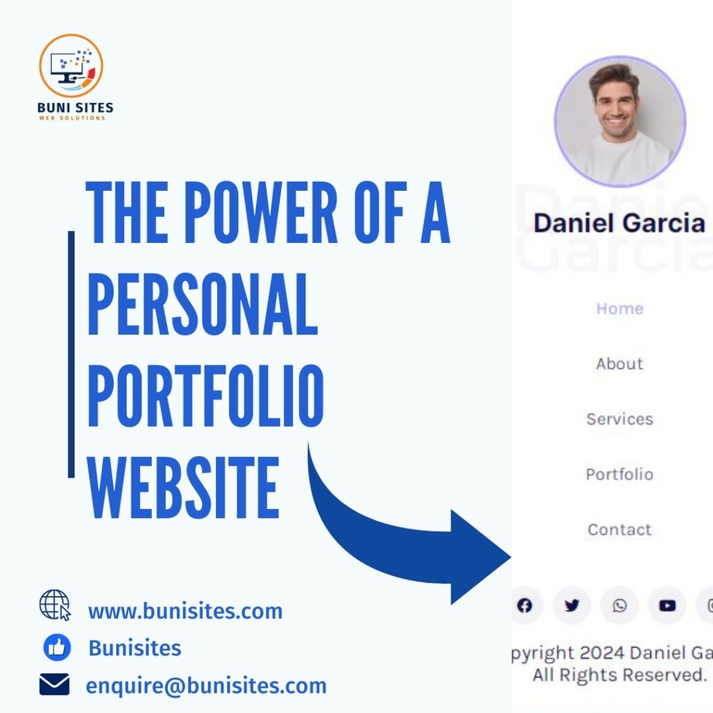 power of a personal portfolio website